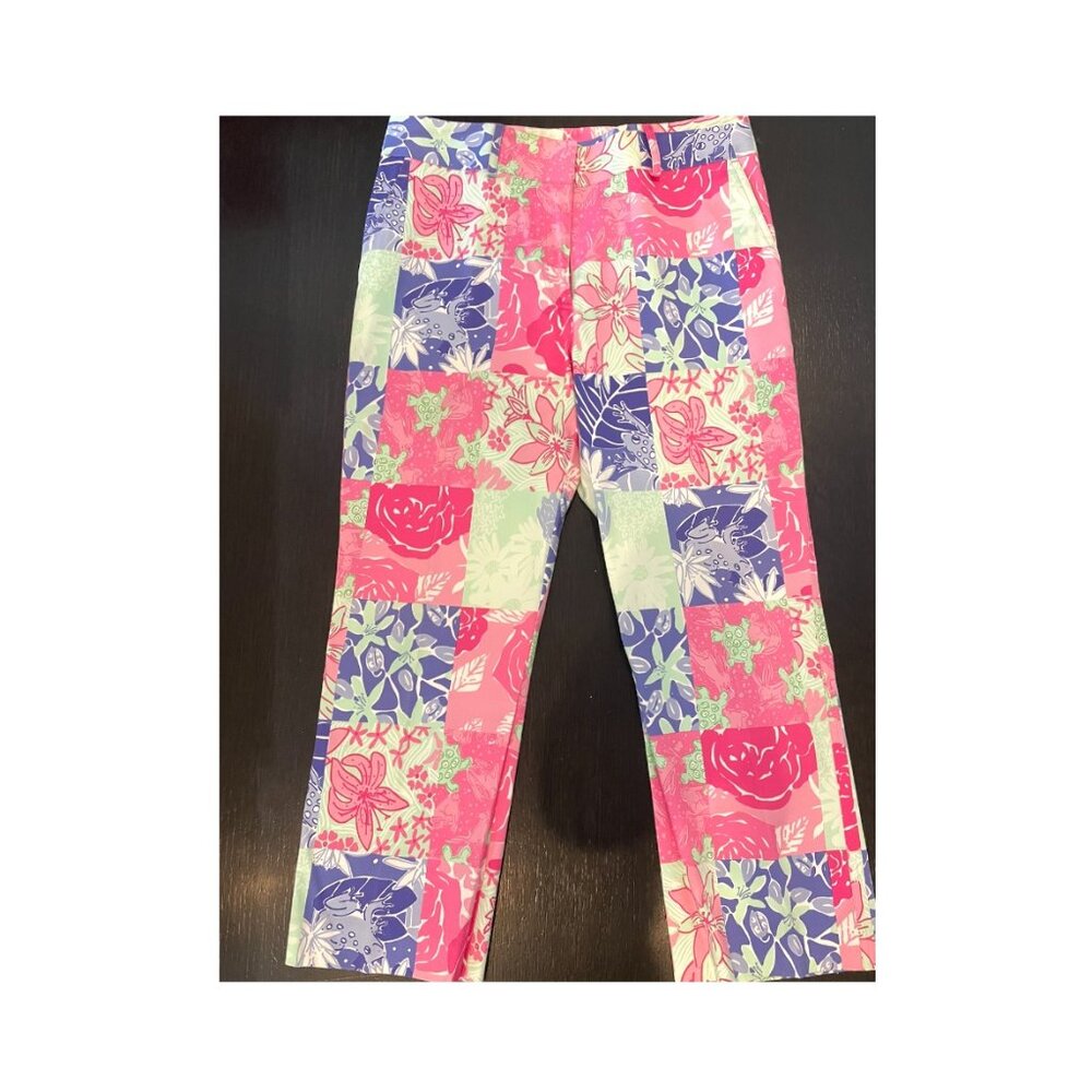 Lilly Pulitzer cropped pant, size 8